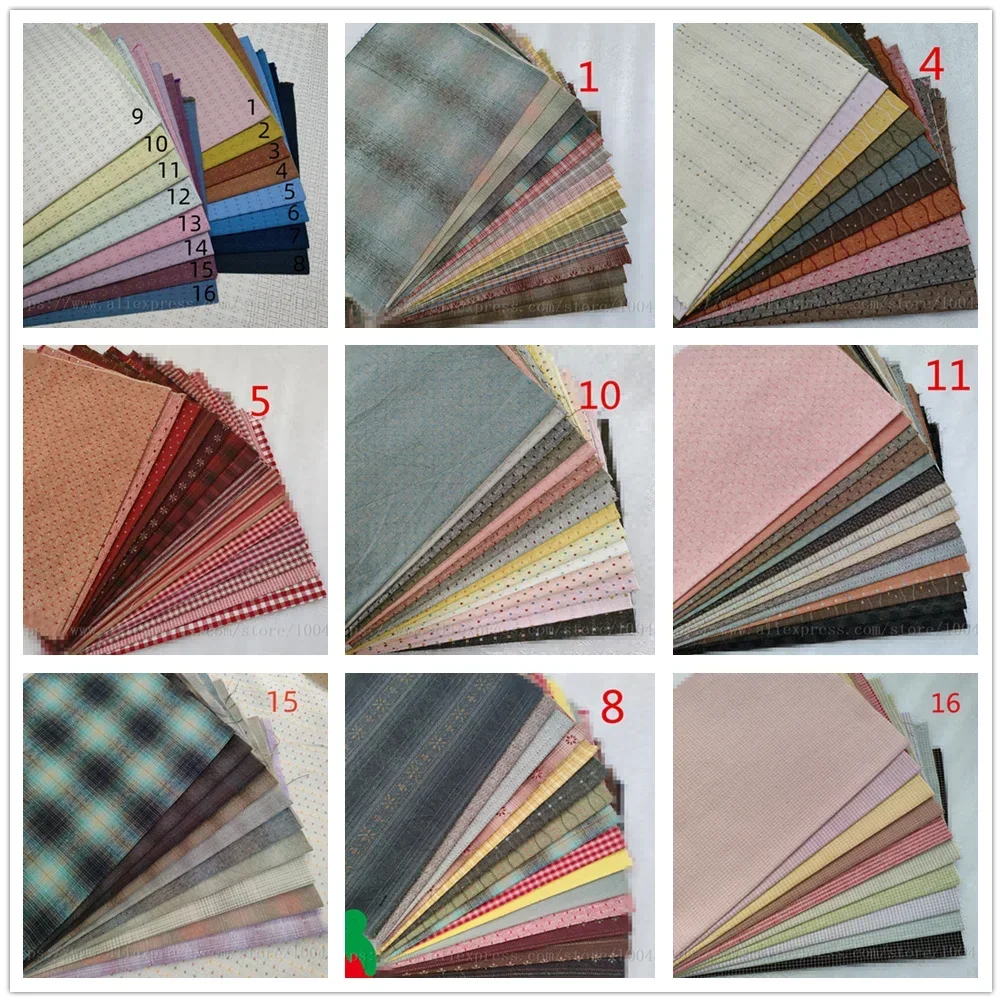 Sewing Lab - Japanese Yarn-Dyed Sewing Fabric Craft Patchwork