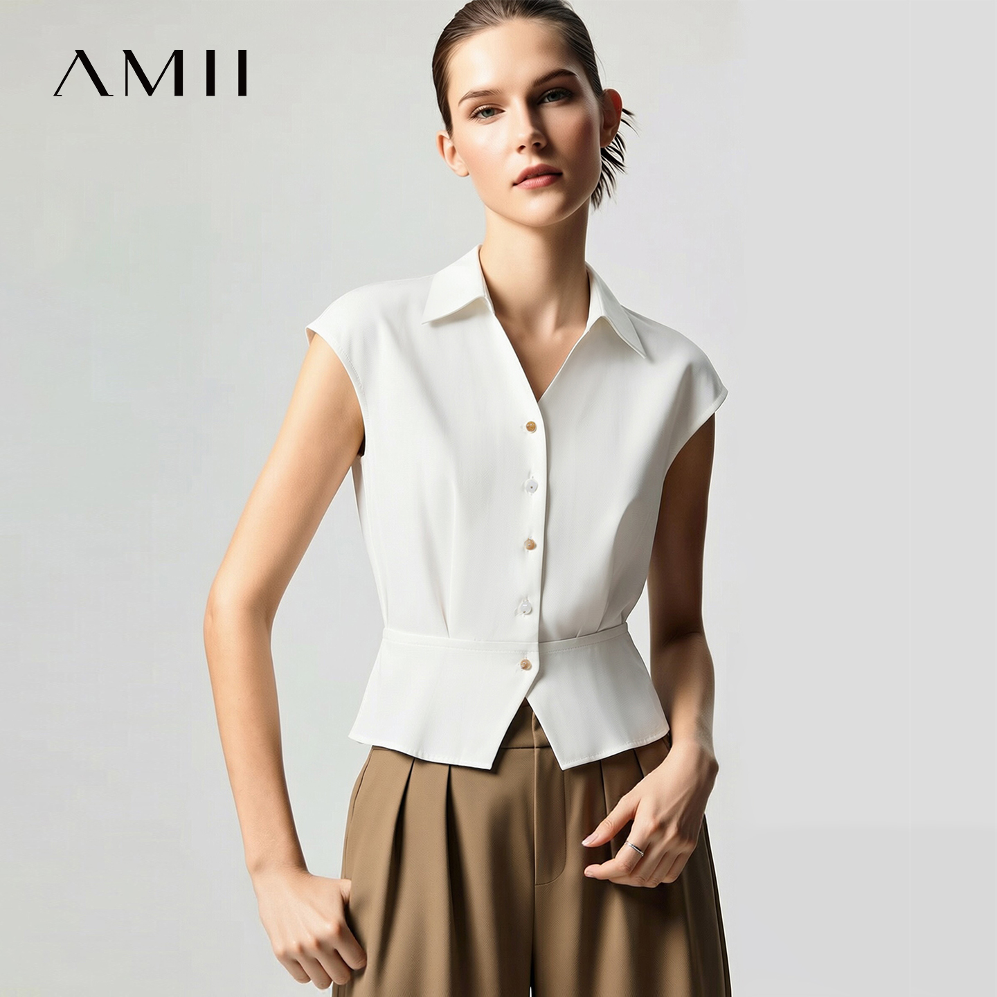 Sewing V - Amii Women's Blouse 2026 Summer New