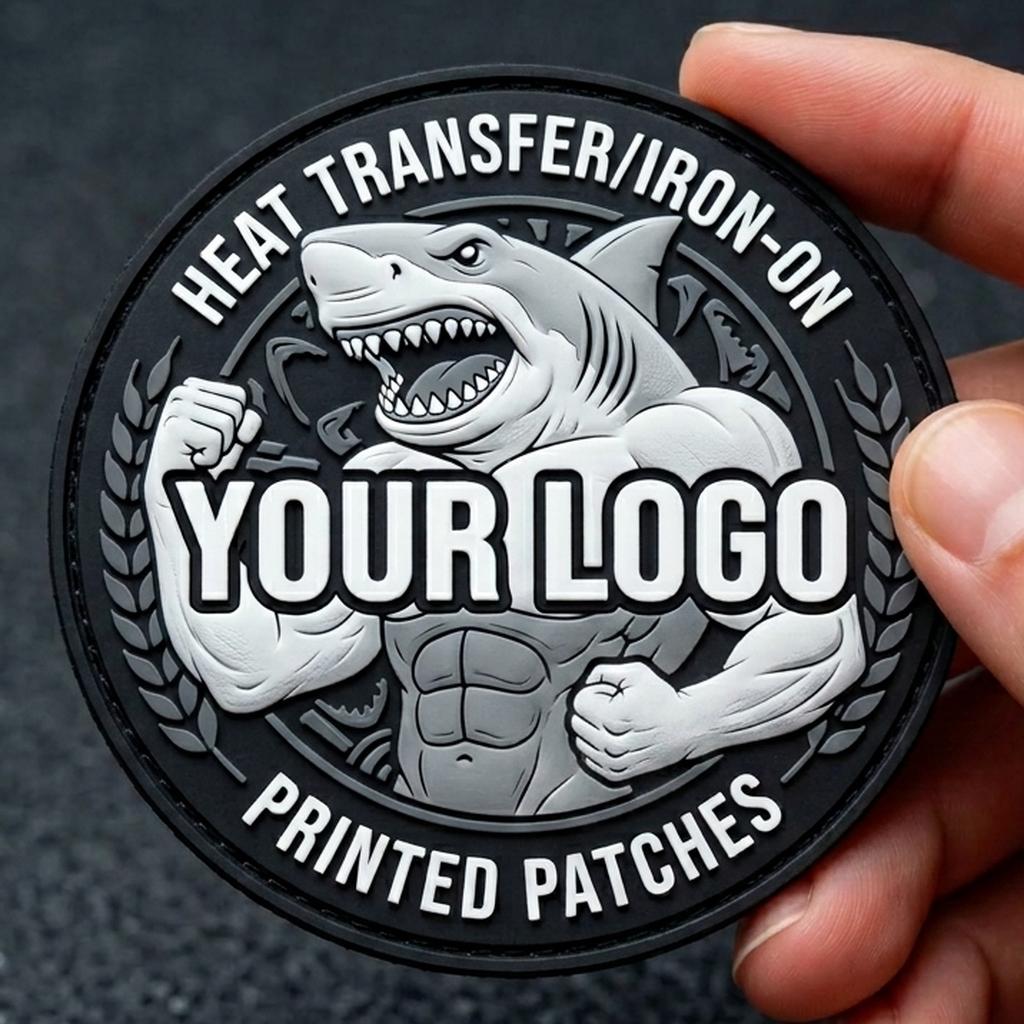 Sewing Labels - Customizable 3D PVC Rubber Patch Custom