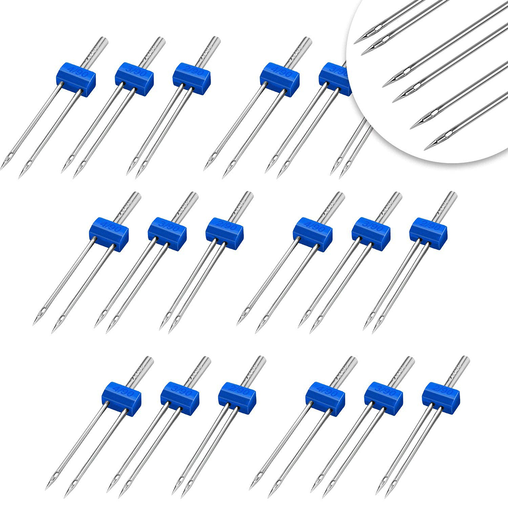 3-9Pcs Sewing Machine Twin Nee – Twin Needle Stretch Bewertung und Preis