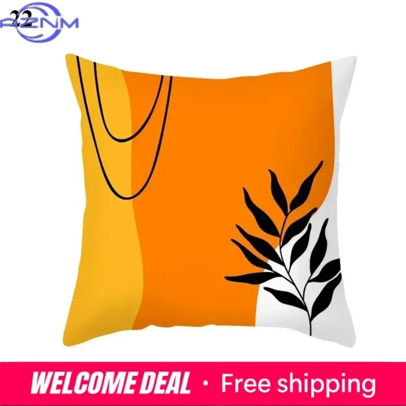 Boho Orange Abstract Cushion C – Century Textile & Sewing Supply By Owner Bewertung und Preis