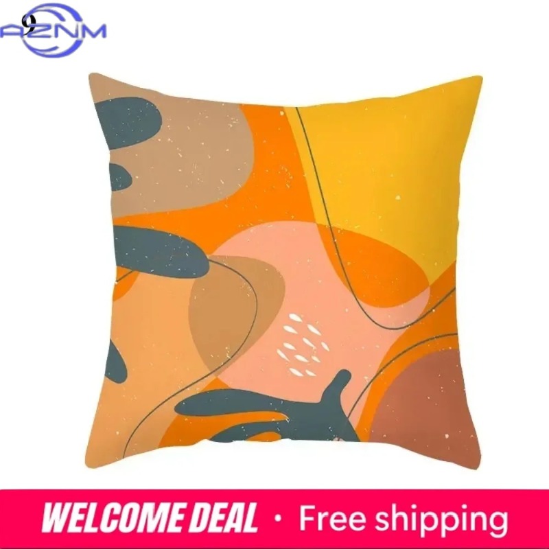 Boho Orange Abstract Cushion C – Century Textile & Sewing Supply By Owner Bewertung und Preis