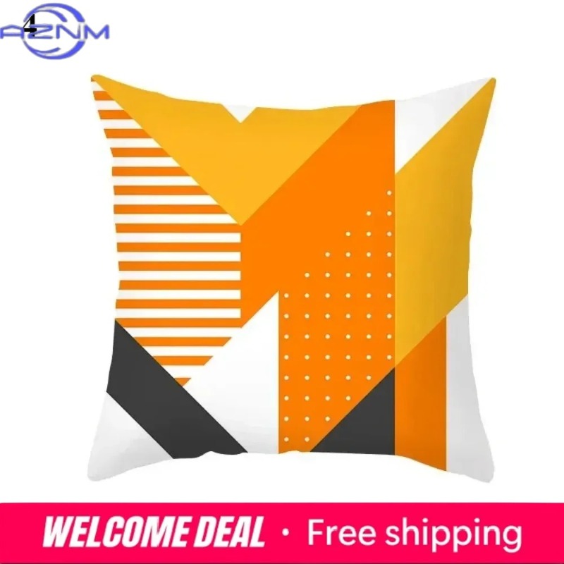 Boho Orange Abstract Cushion C – Century Textile & Sewing Supply By Owner Bewertung und Preis