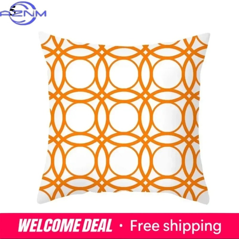 Boho Orange Abstract Cushion C – Century Textile & Sewing Supply By Owner Bewertung und Preis