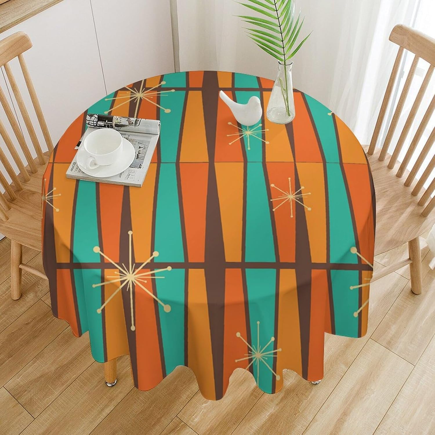 Mid Century Modern Orange Yell – Century Textile & Sewing Supply By Owner Bewertung und Preis