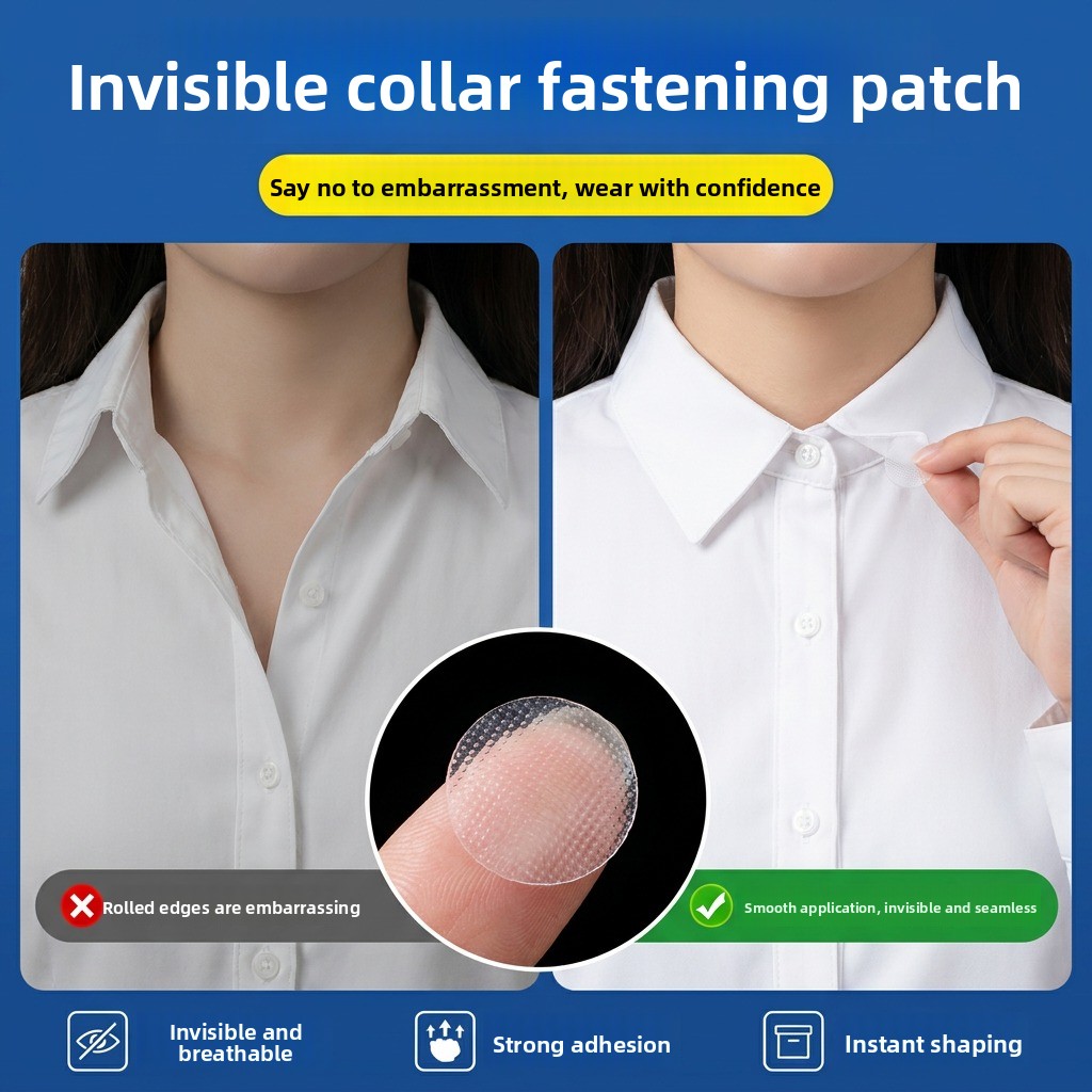 Magic Self-Adhesive Shirt Coll – Sewing Labels Bewertung und Preis