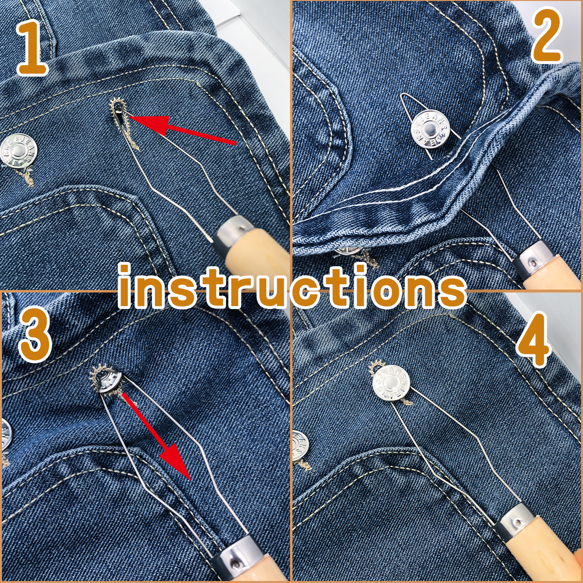 Quick Button Insertion Tool fo – Sewing Necessities Bewertung und Preis