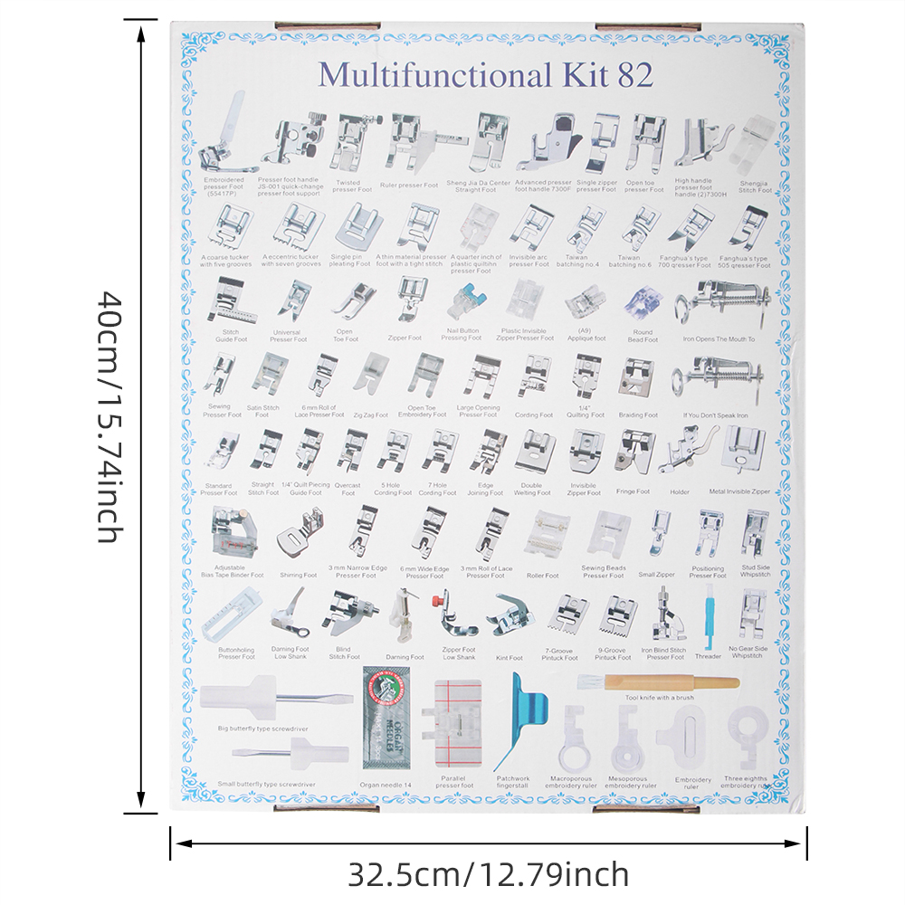 82pc/SET Full Set Sewing Machi – Sewing Necessities Bewertung und Preis