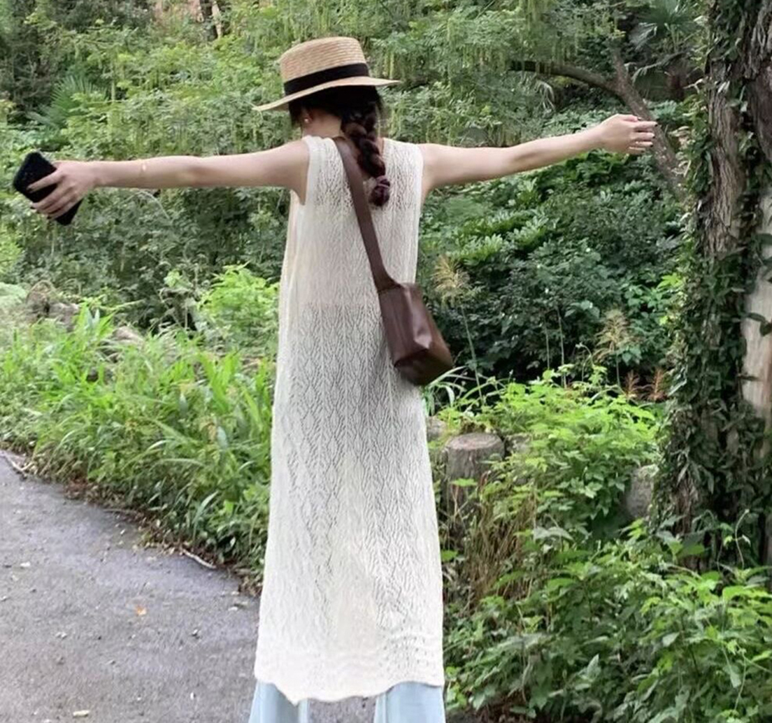 2026Boho Crochet Sleeveless Lo – Sewing Vest Bewertung und Preis