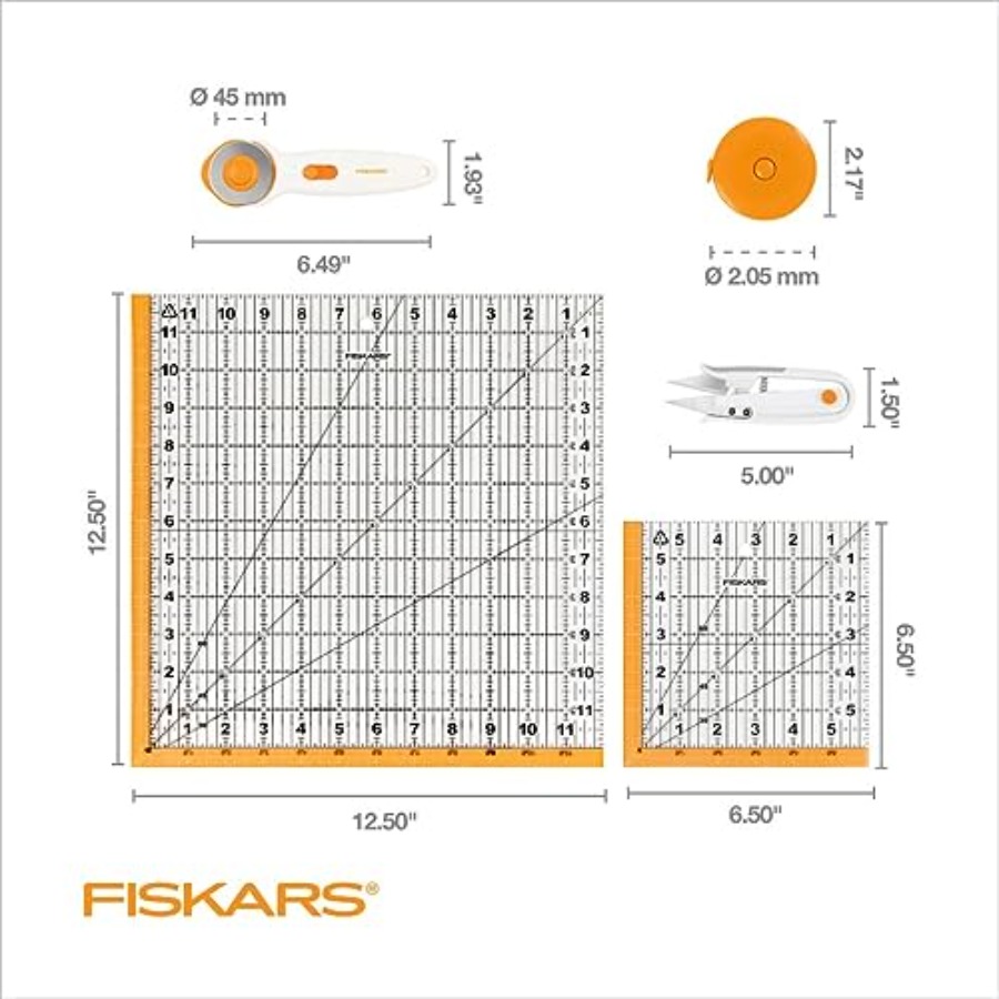 Crafts Essentials 5-Piece Set  – Rotary Cutter Fabric Bewertung und Preis