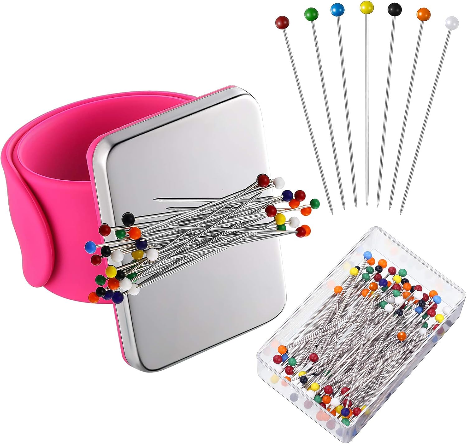Magnetic Wrist Sewing Pincushi – Sewing Pin Cushion Bewertung und Preis