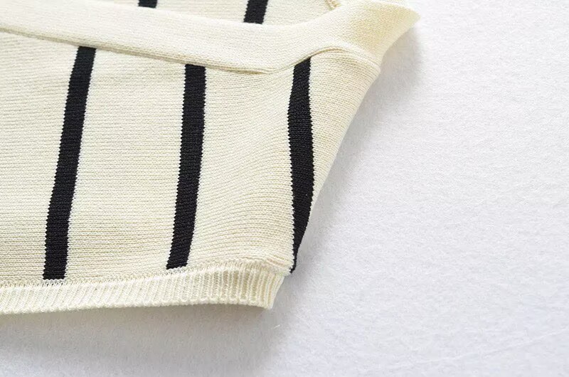 French striped knit vest women – Sewing Vest Bewertung und Preis