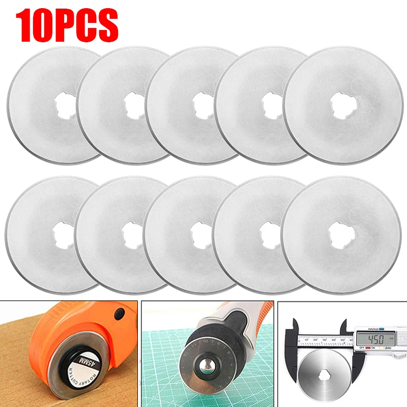 10pcs Rotary Cutter Blades Cir – Rotary Cutter Fabric Bewertung und Preis