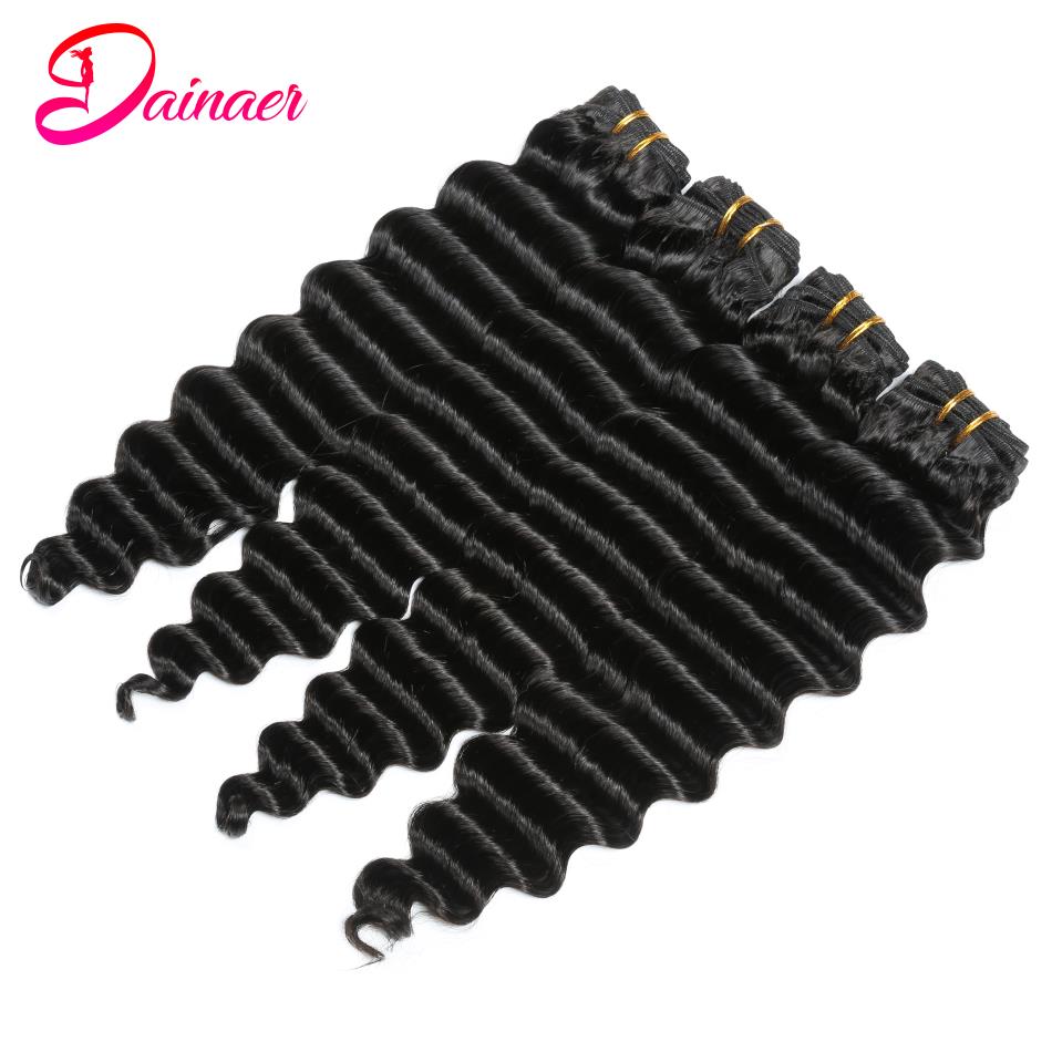 4 Bundles Deep Wave Hair Unpro – Sewing Lab Bewertung und Preis