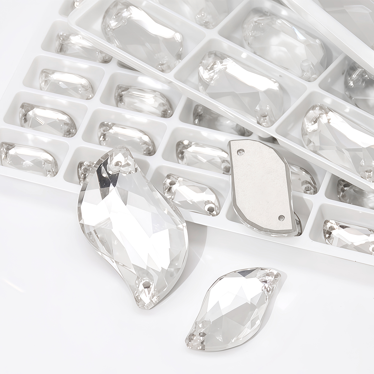 S Shape Sew On Rhinestone Crys – Sewing V Bewertung und Preis
