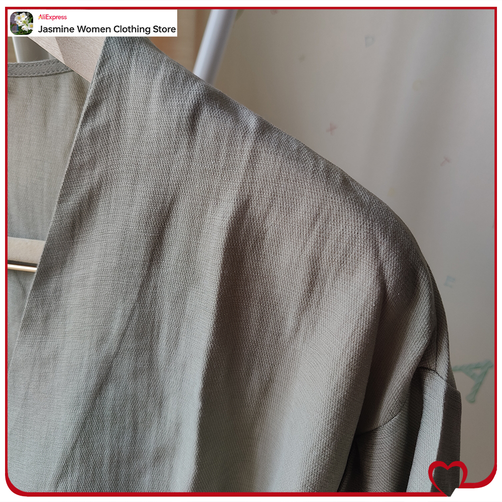 Comfy Olive Blouse with Ties L – Sewing V Bewertung und Preis
