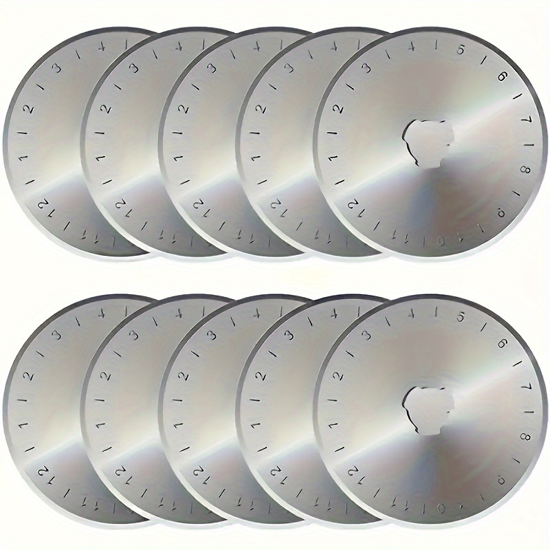 10PCS 45mm Rotary Cutter Blade – Rotary Cutter Fabric Bewertung und Preis