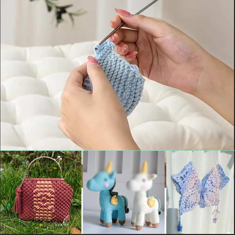 4 Pcs Stainless Steel Crochet  – Sewing Necessities Bewertung und Preis