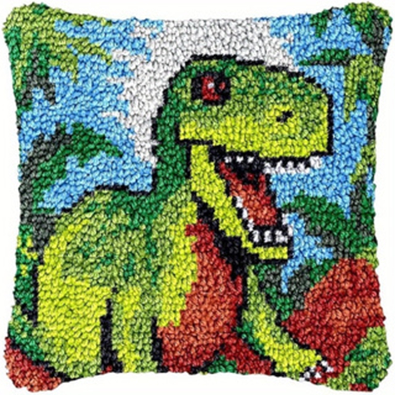 Dinosaur Latch Hook Pillow Kit – Sewing Pin Cushion Bewertung und Preis