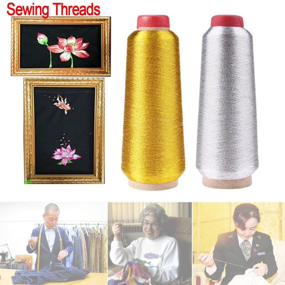 Gold/Silver Embroidery Threads – Sewing Thread In Textile Bewertung und Preis