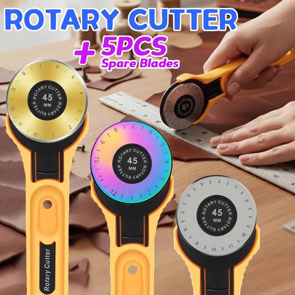 45mm Rotary Fabric Cutter Leat – Sewing Necessities Bewertung und Preis