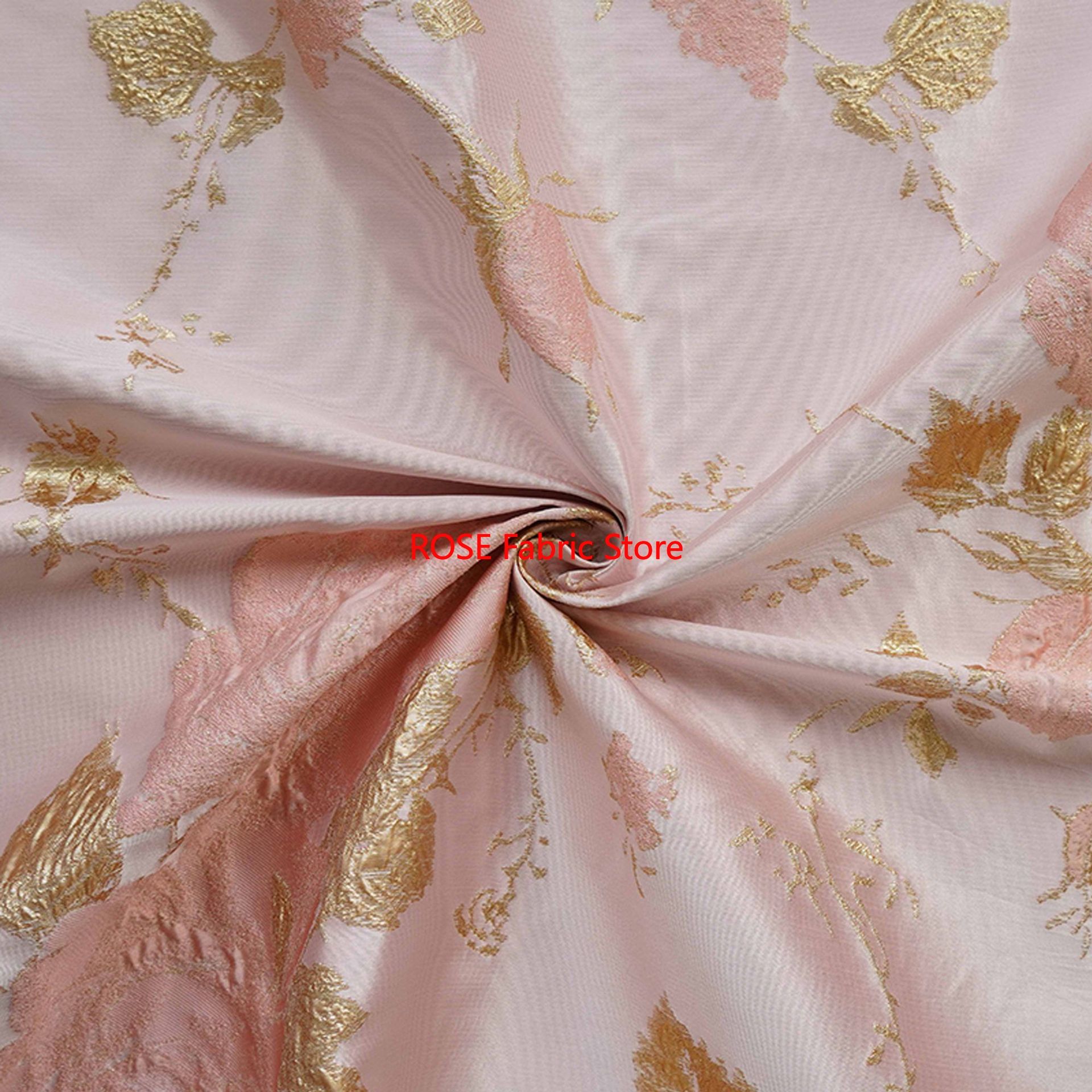 1 meter 3D Relief Gold Silk Fl – Sewing Vest Bewertung und Preis