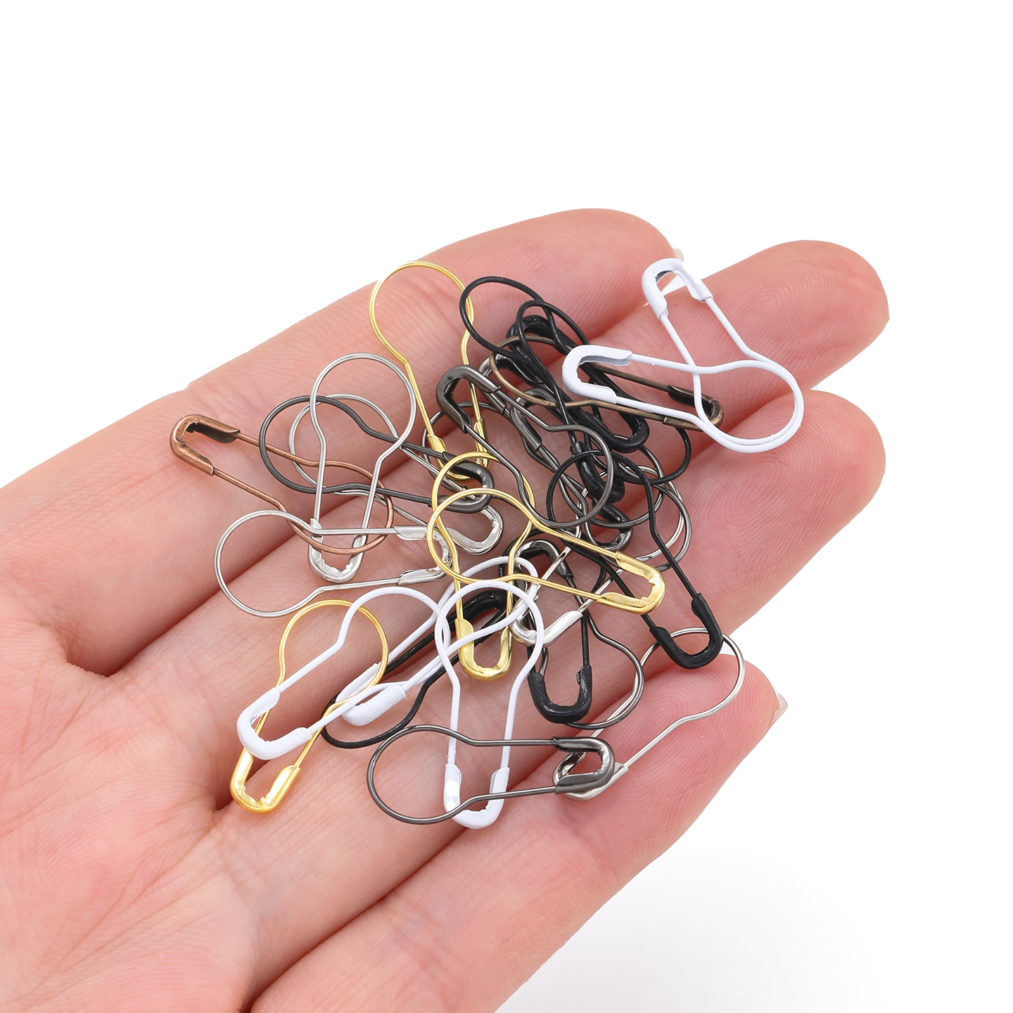 100Pcs/Lot Metal Gourd Safety  – Sewing Necessities Bewertung und Preis