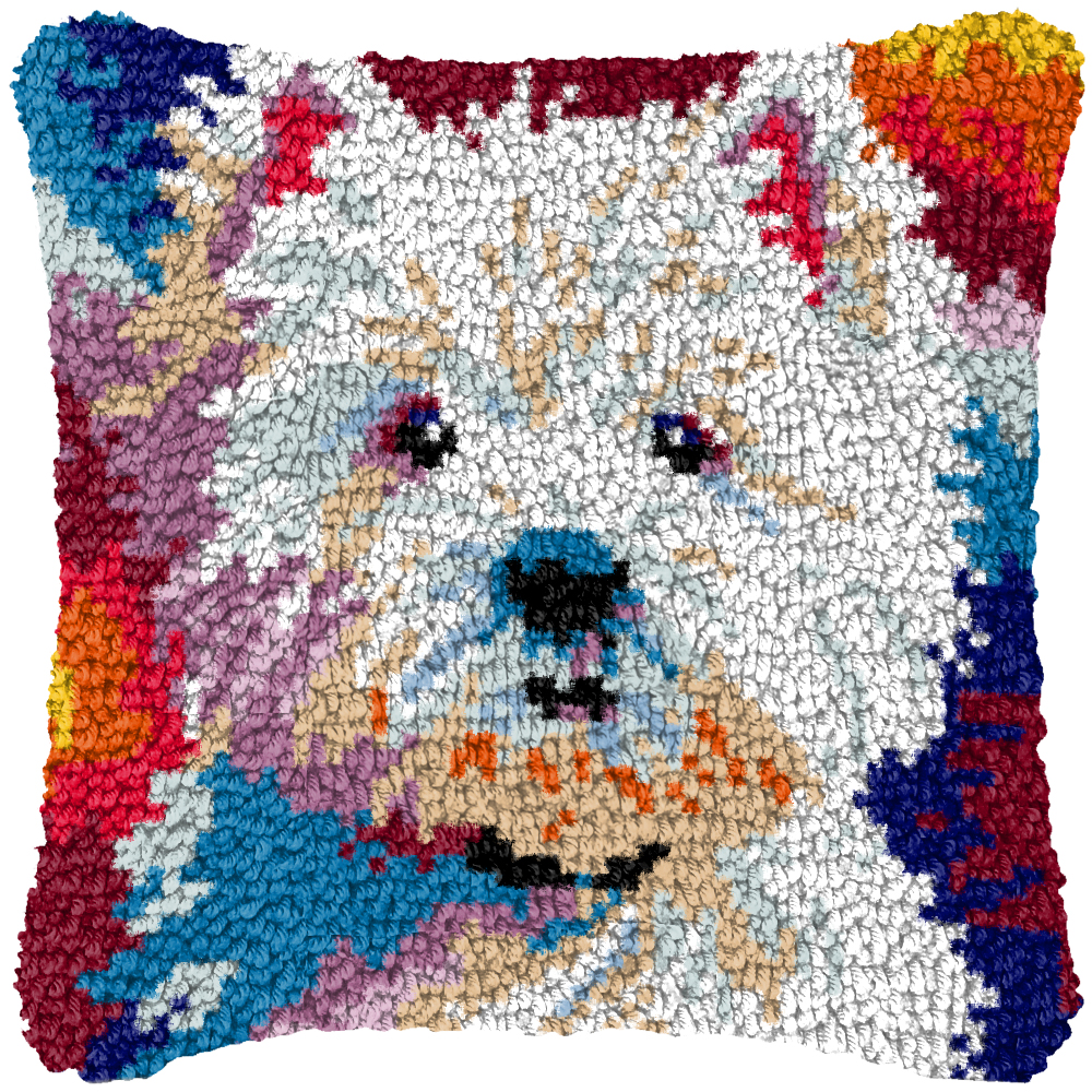 Cute Dog Embroidery Latch Hook – Sewing Pin Cushion Bewertung und Preis