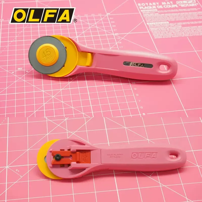 Olfa RTY-2/C 45mm Rotary Pinkl – Rotary Cutter Fabric Bewertung und Preis