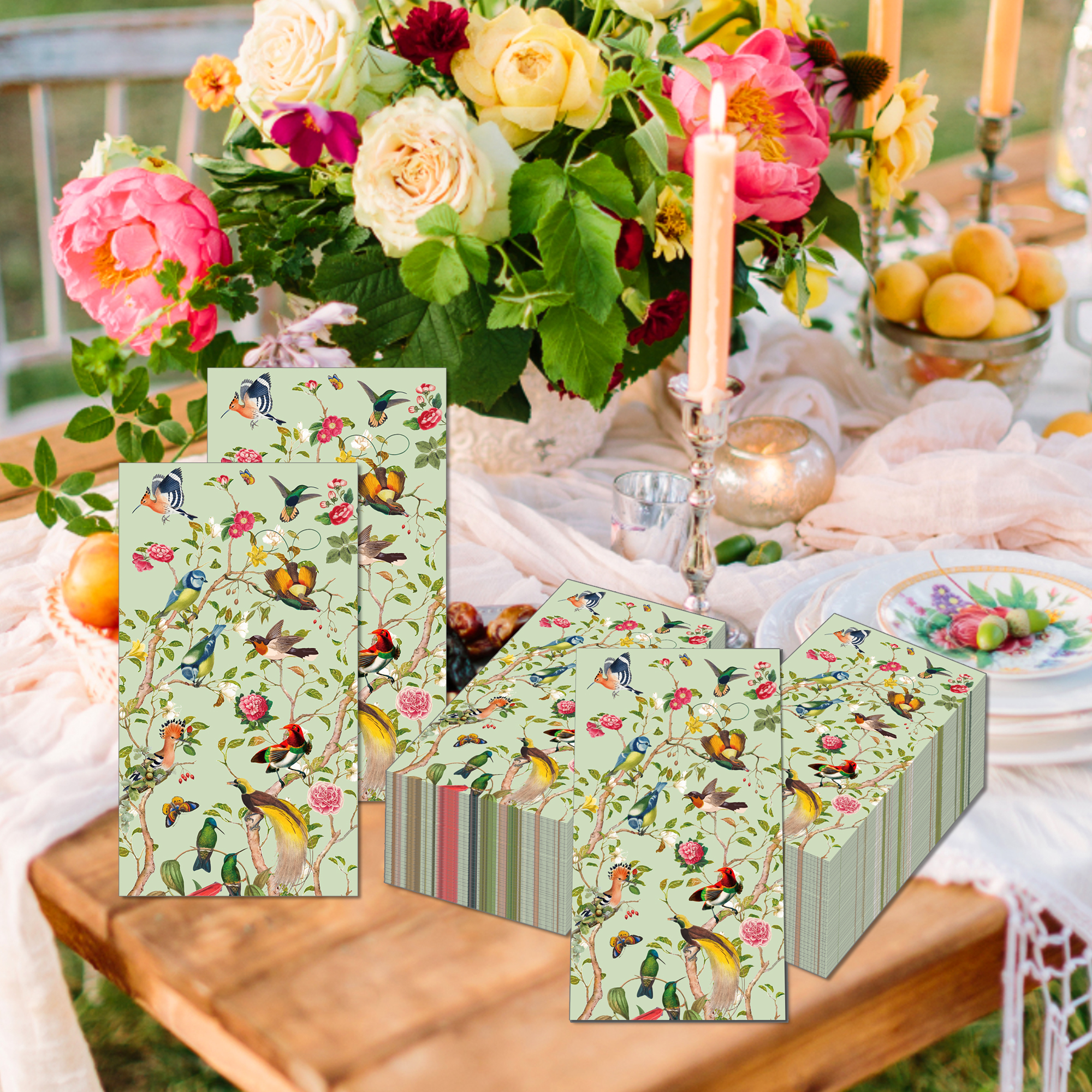 Vintage Paper Napkins Wedding  – Pattern Tissue Paper Bewertung und Preis