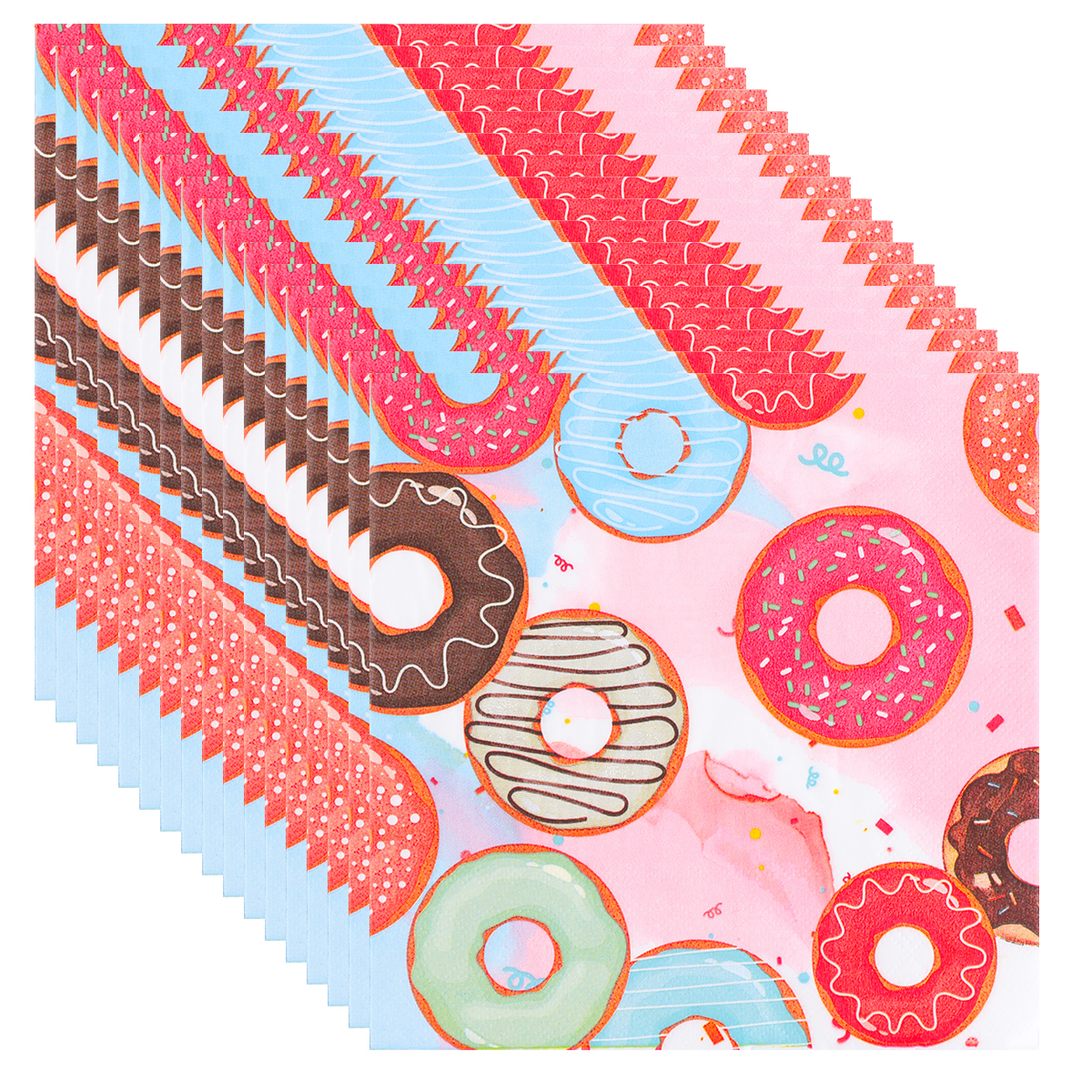 Colorful Donuts Disposable Pap – Pattern Tissue Paper Bewertung und Preis