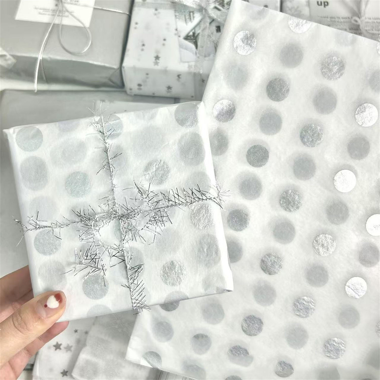 Snow Pear Paper Flower Gift Wr – Pattern Tissue Paper Bewertung und Preis