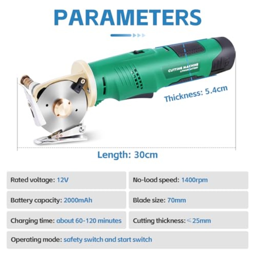 Electric Rotary Cutter Cordl E – Rotary Cutter Fabric Bewertung und Preis