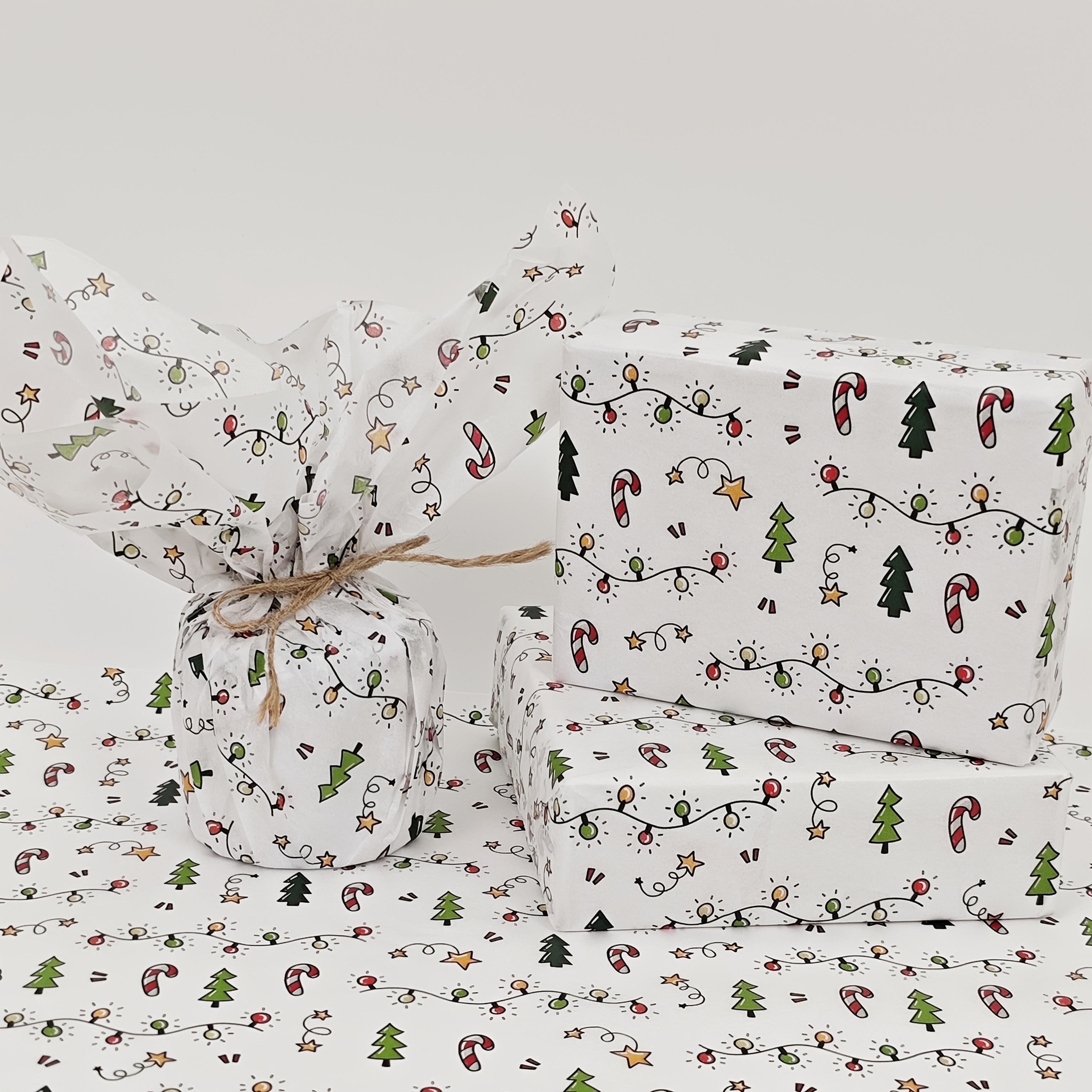 10/20 Sheets of Christmas Lant – Pattern Tissue Paper Bewertung und Preis