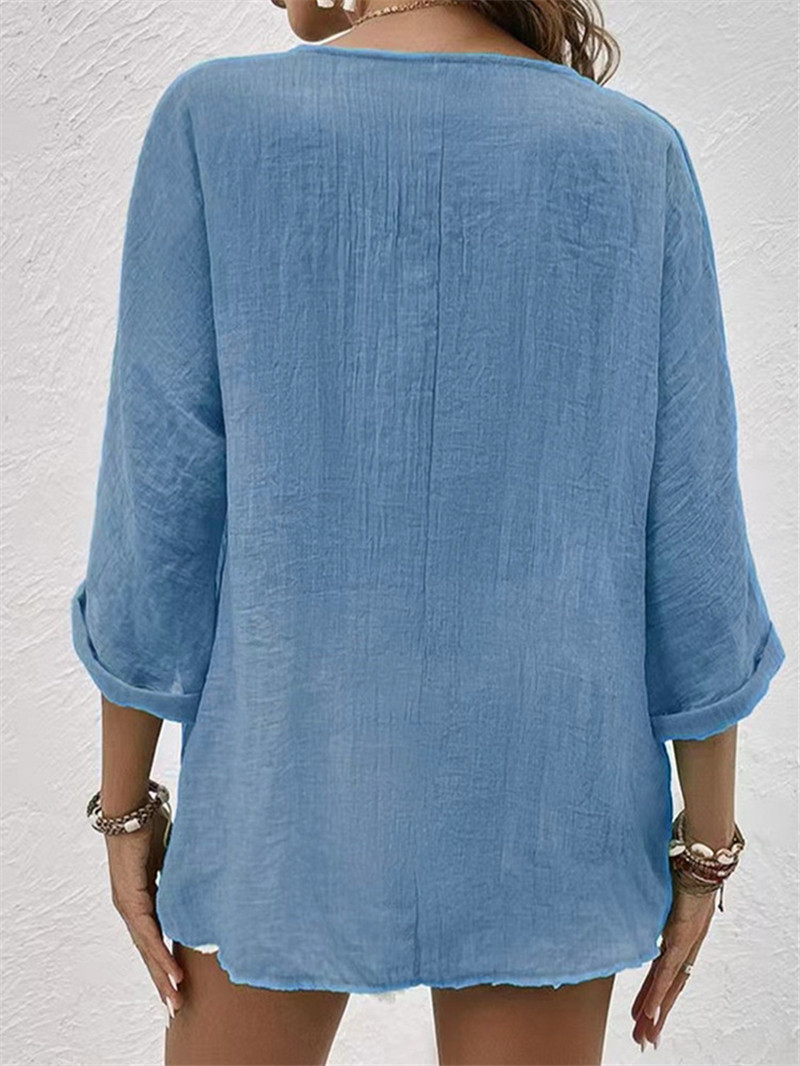 Elegant Buttons Solid Blouse S – Sewing V Bewertung und Preis