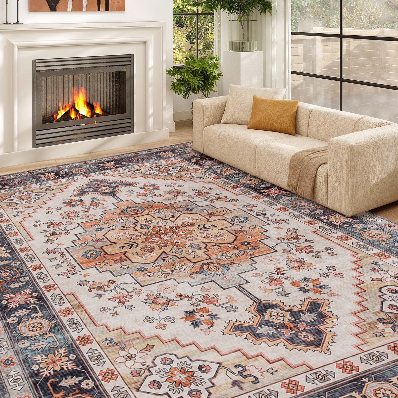 Area Rug 5x7, Machine Washable – Century Textile & Sewing Supply By Owner Bewertung und Preis