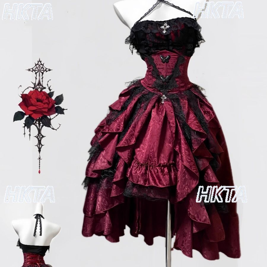 Dark Gothic Style Halter Long  – Sewing Vest Bewertung und Preis