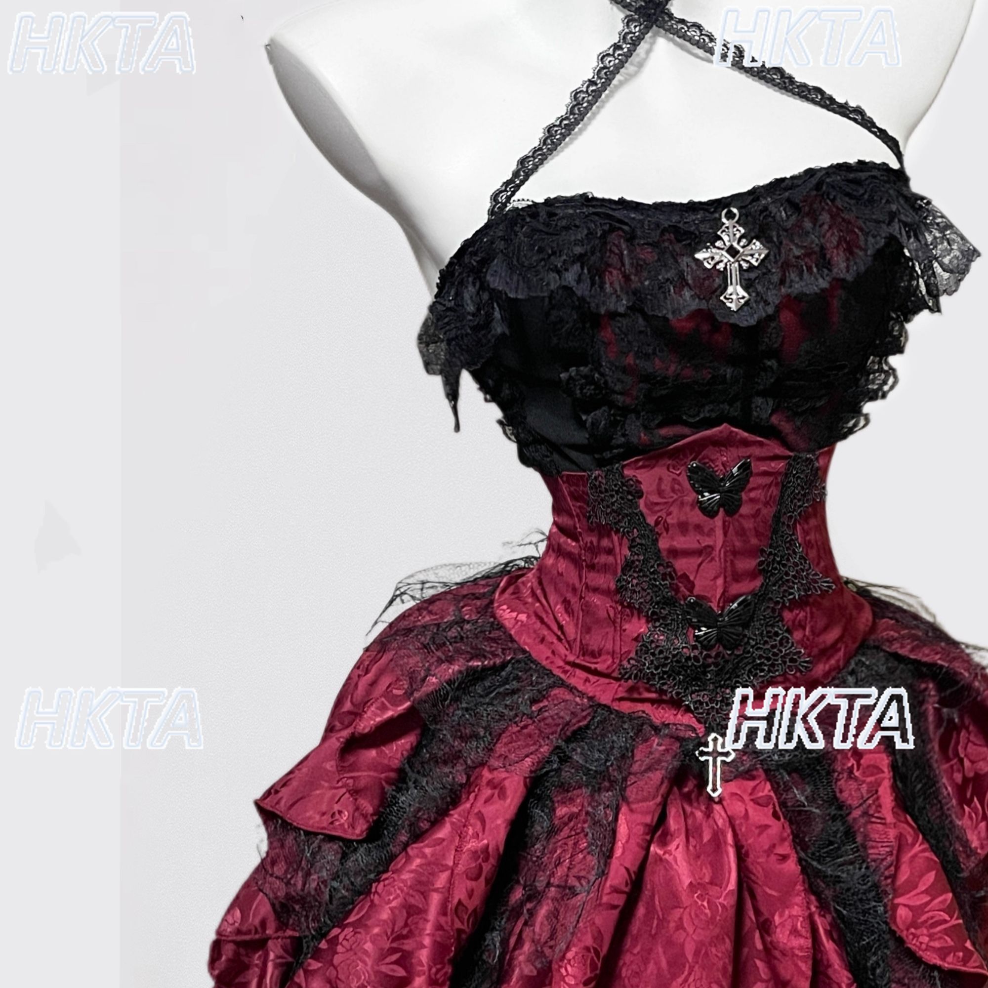 Dark Gothic Style Halter Long  – Sewing Vest Bewertung und Preis