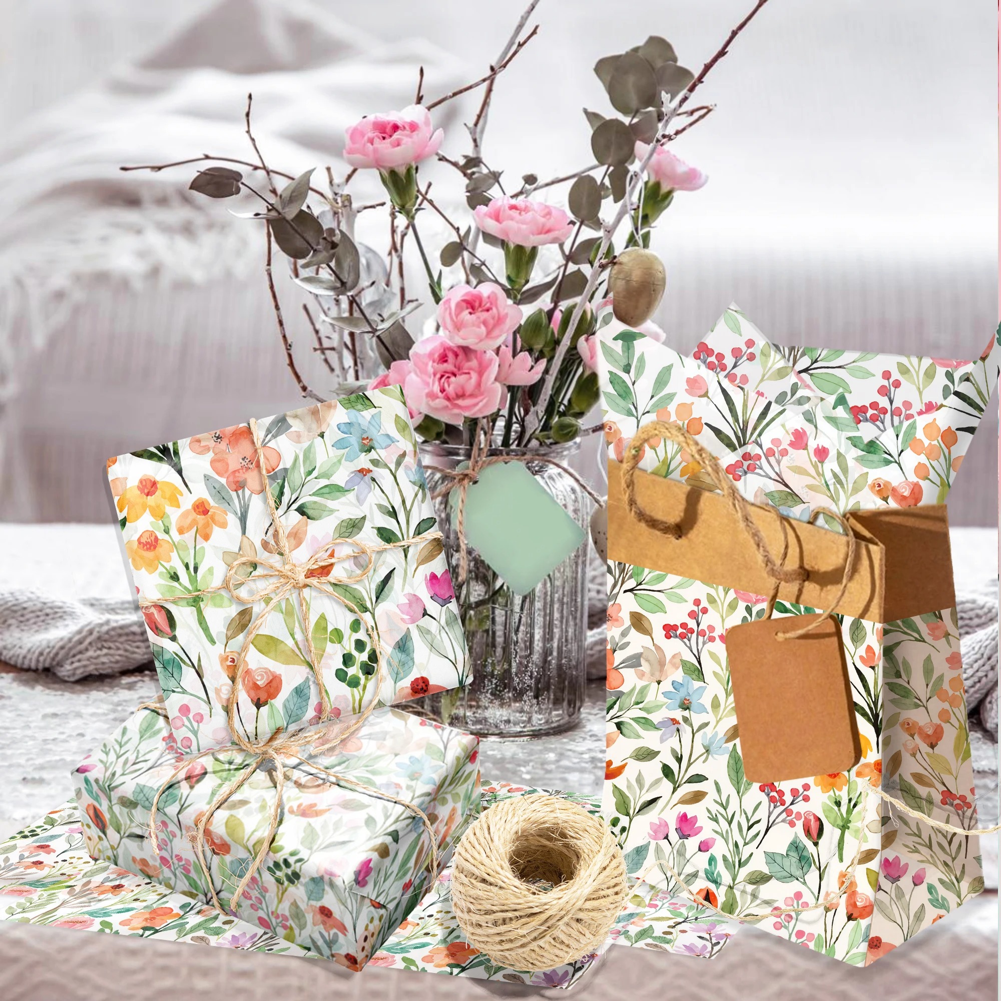 15/35pcs Flower Tissue Paper S – Pattern Tissue Paper Bewertung und Preis