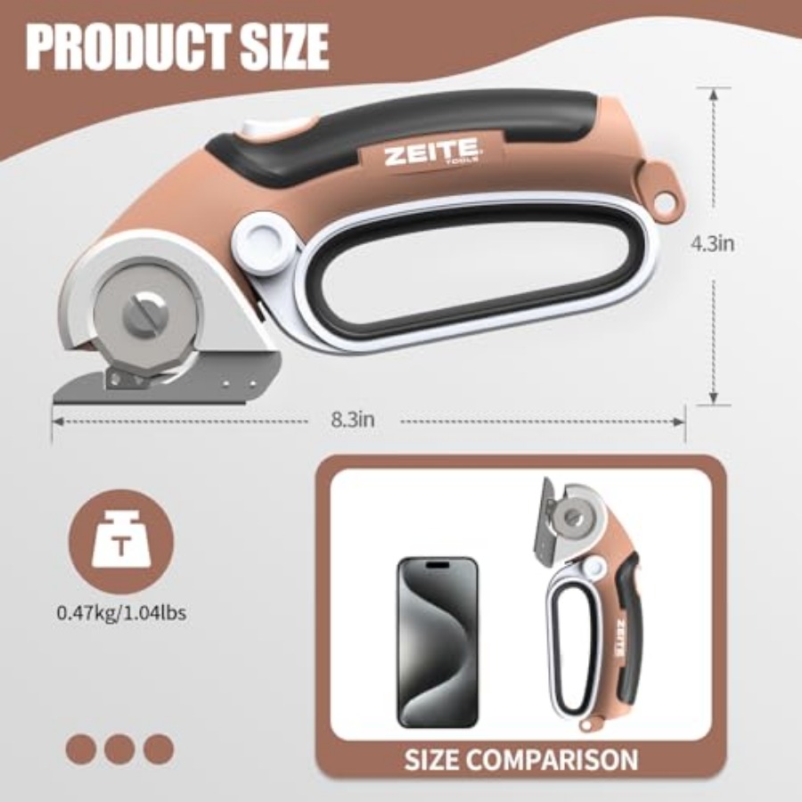 4V Cordless Electric Scissors  – Rotary Cutter Fabric Bewertung und Preis