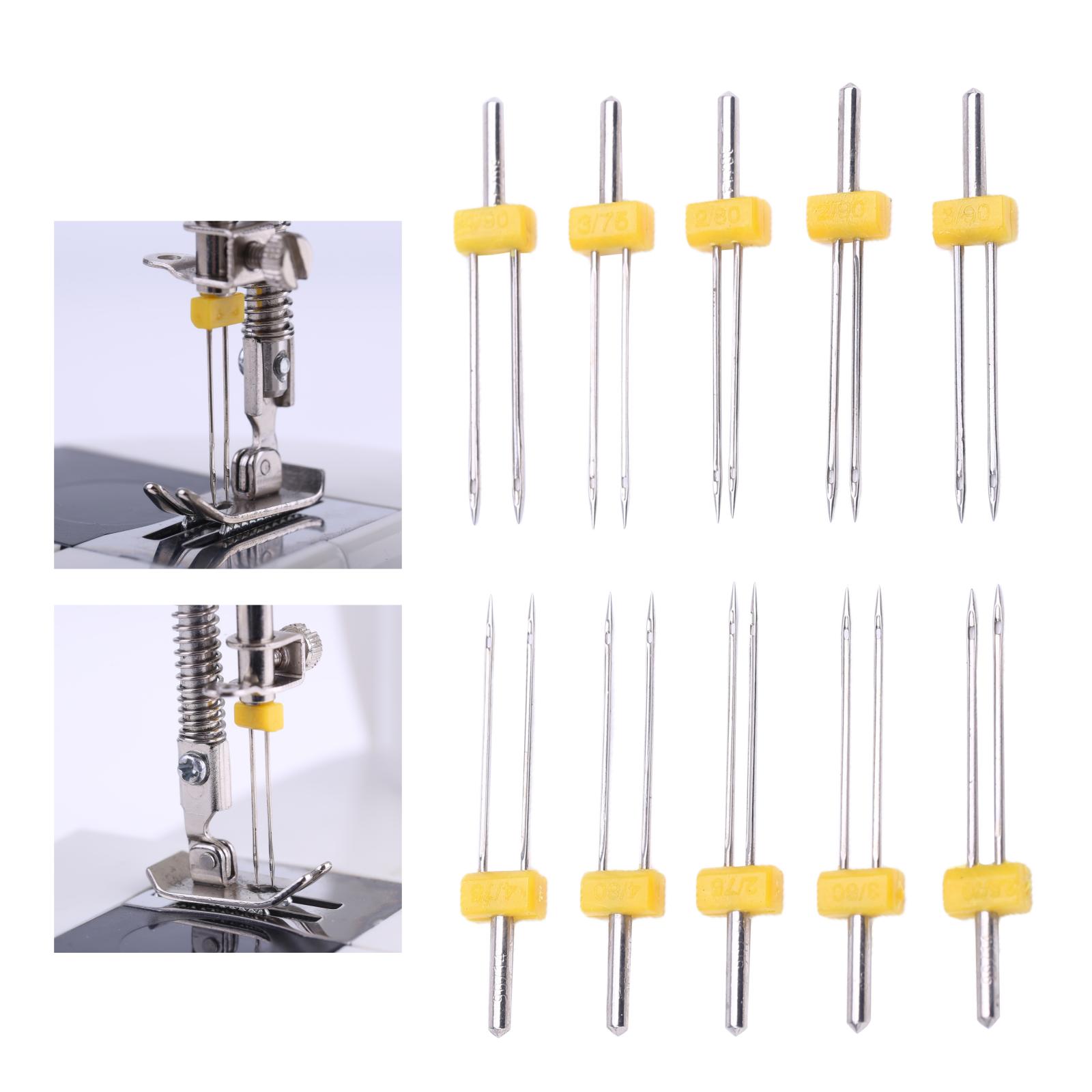 10 Pcs Twin Needles Double Twi – Twin Needle Stretch Bewertung und Preis