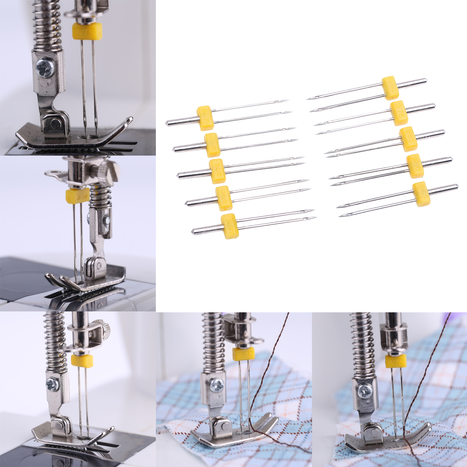 10 Pcs Twin Needles Double Twi – Twin Needle Stretch Bewertung und Preis