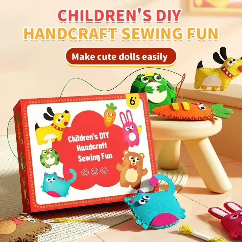 Diy Doll Sewing Toys Animal Fr – Sewing Thread In Textile Bewertung und Preis