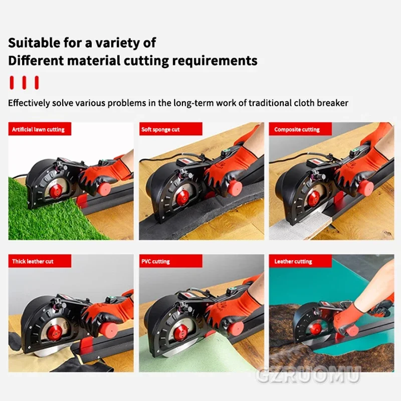 168MM 110V Electric Rotary Fab – Rotary Cutter Fabric Bewertung und Preis
