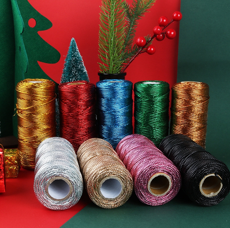 Gold and Silver Macrame Cord R – Sewing Thread In Textile Bewertung und Preis
