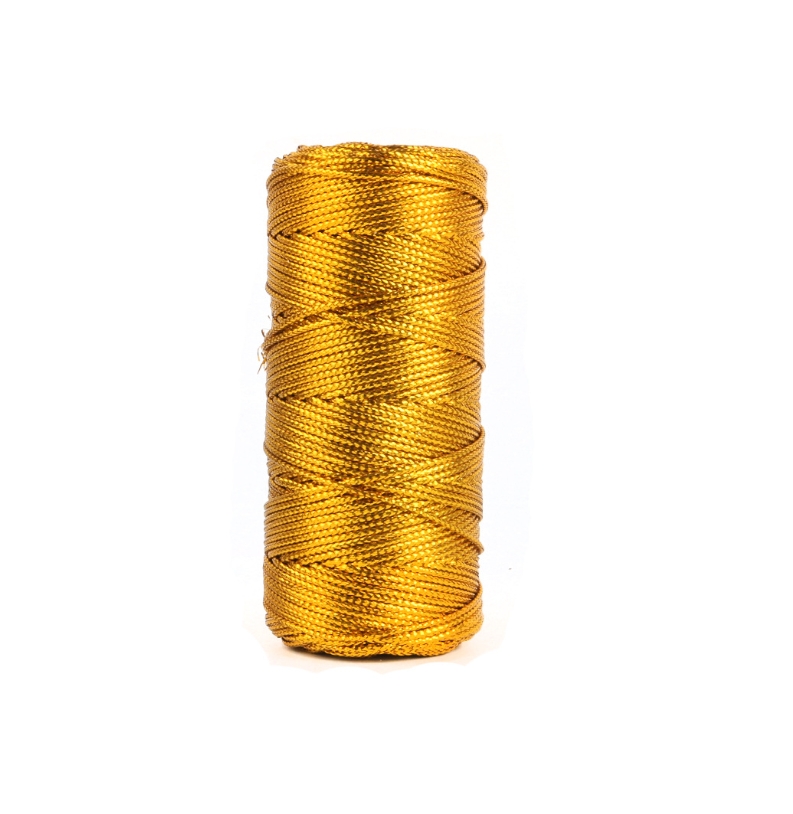 Gold and Silver Macrame Cord R – Sewing Thread In Textile Bewertung und Preis