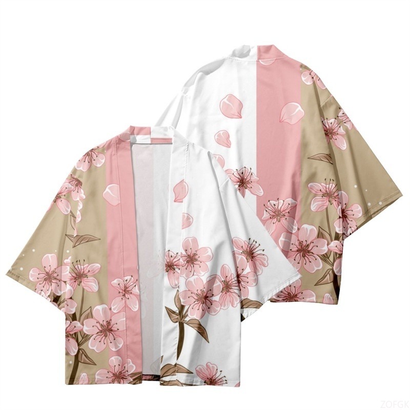Summer Women Flower Print Kimo – Sewing V Bewertung und Preis