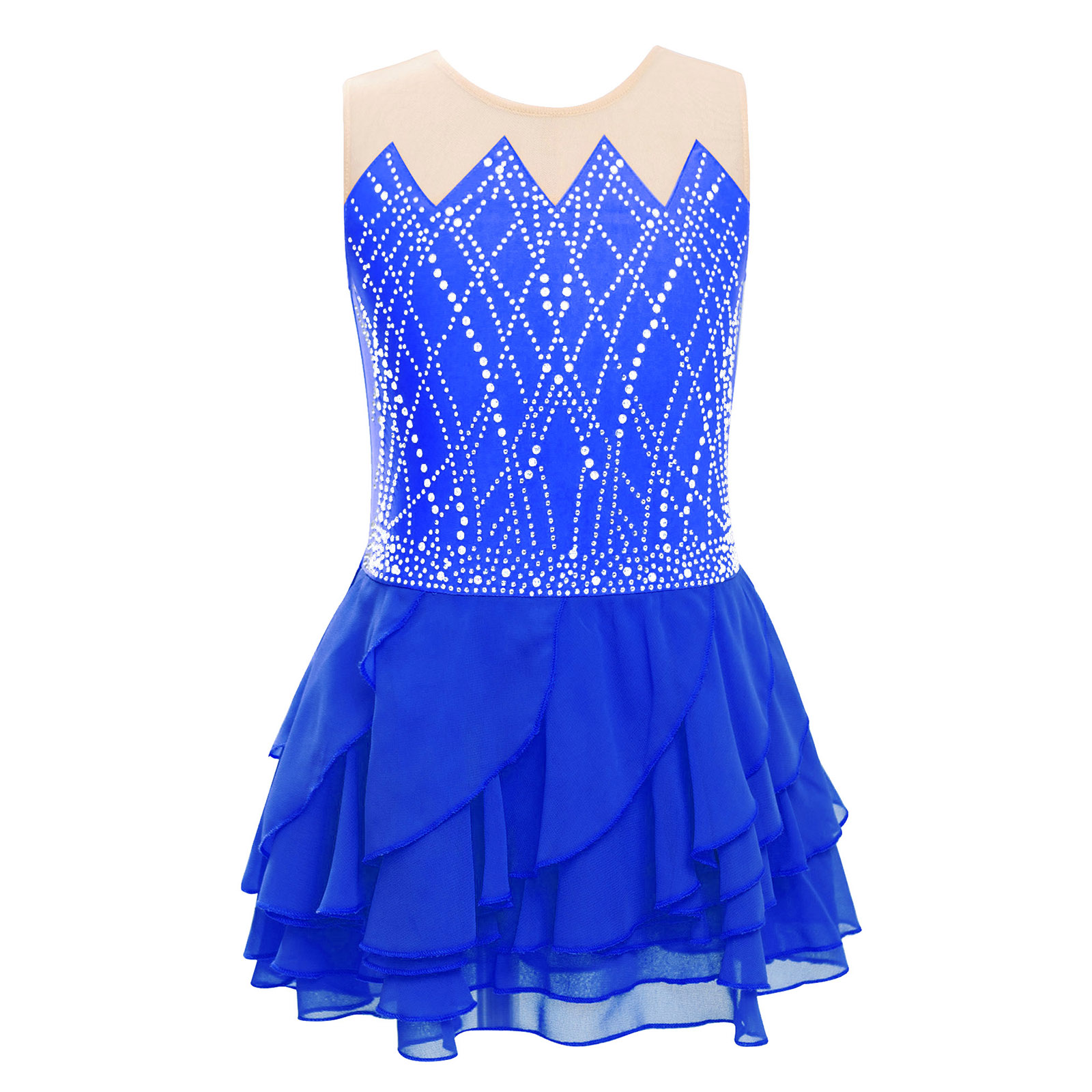 Girls Mesh Figure Skating Dres – Sewing Vest Bewertung und Preis