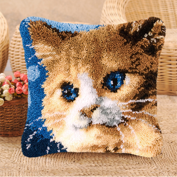 Cat Series Latch Hook Kit Mats – Sewing Pin Cushion Bewertung und Preis