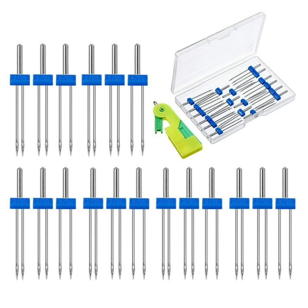 18pcs Stainless Steel Sewing M – Twin Needle Stretch Bewertung und Preis